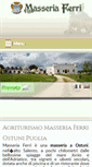 Mobile Screenshot of masseriaferri.com